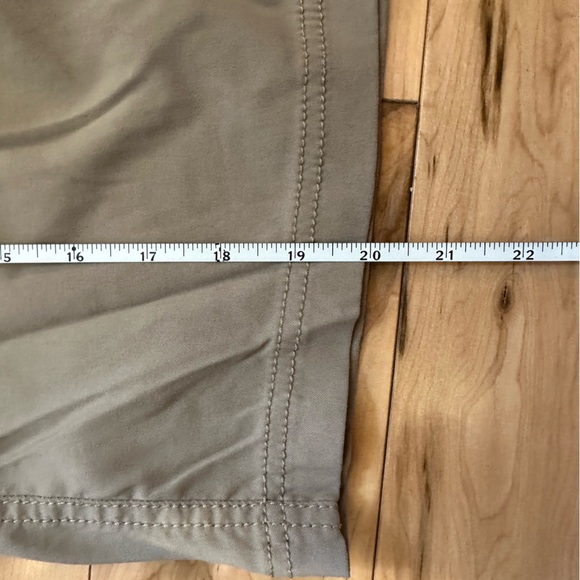 Prana Men's Light Olive Shorts - Picture 6 of 6